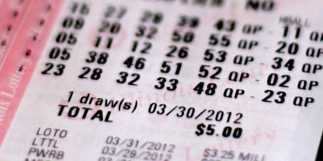 chances of winning lottery